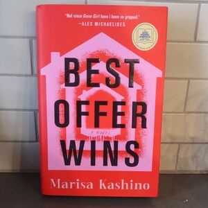 Best Offer Wins by Marisa Kashino / SIGNED BY AUTHOR! / Hardcover / EUC